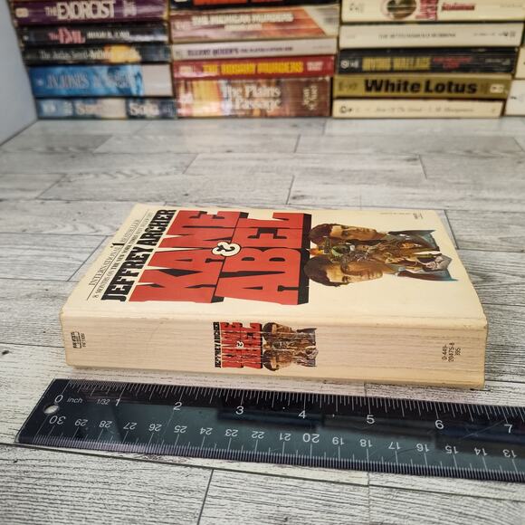 KANE AND ABEL Jeffery Archer 1982 Fist Ballantine Books Edition Paperback - Picture 6 of 11